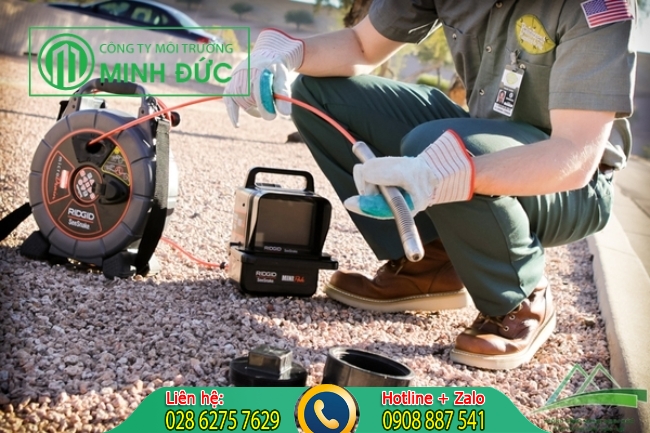 Công ty thông cống nghẹt Minh Đức với quy trình làm việc chuyên nghiệp