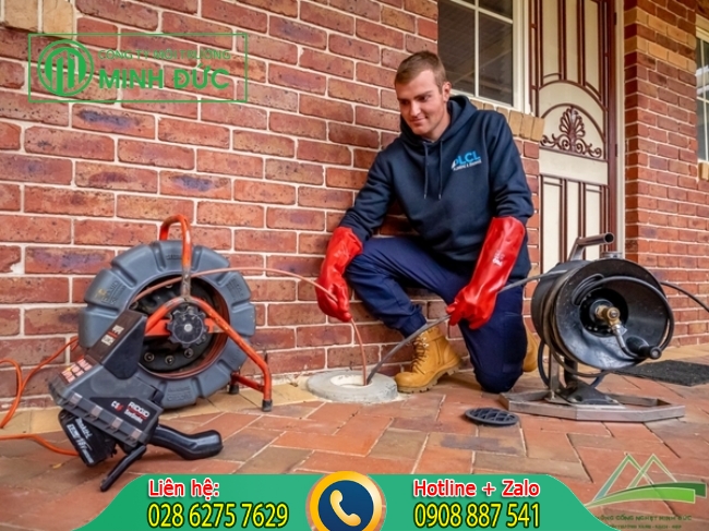 Công ty thông cống nghẹt Minh Đức chế độ bảo hành dài hạn
