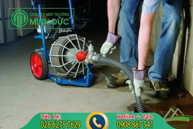 Công ty thông cống nghẹt Minh Đức thực hiện định kỳ